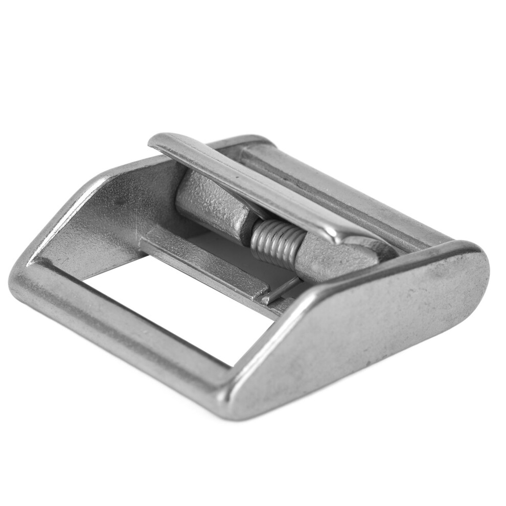 Cam Flap Buckles 304 Stainless Steel Heavy Duty Press Tie Down Webbing Lashing Cargo 38Mm 8041311680224