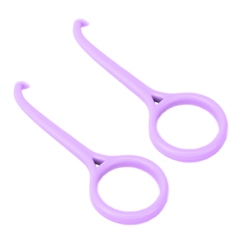 2pcs Professional Aligner Remover Dental Braces Retainers Remover Tool Oral Care ToolPurple