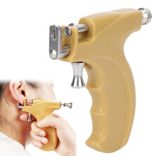 Professionelles Ohrpiercing-Werkzeugset Ohrstecker Edelstahl Ohrring-Piercing-Pistole