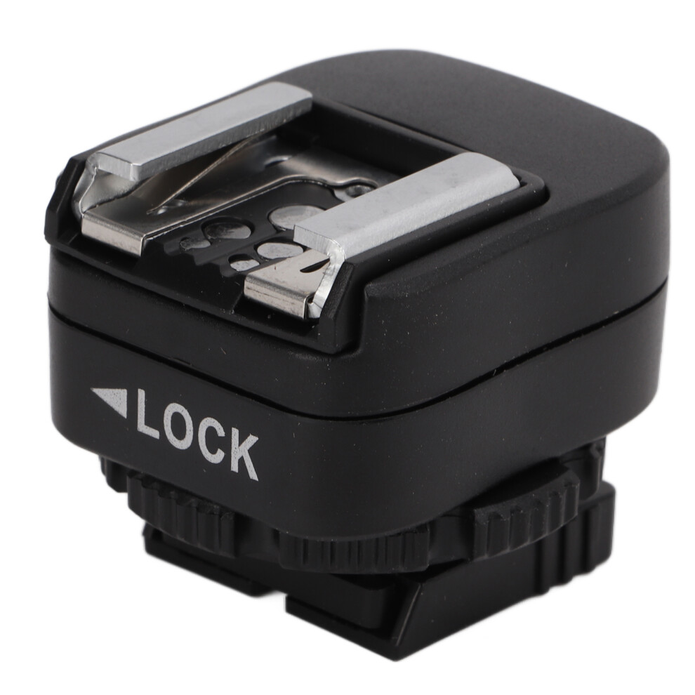 Tf‑334 Hot Shoe Adapter With Extra Pc Sync Connection Port For A73 Camera Flash Speedlite 5071311680507