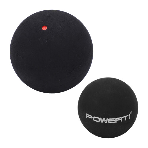 37mm Single Dot Squash Balls Rubber Squash Racket Balls for Beginner Competition TrainingSingle Red Dot(Large Elasticity) 2