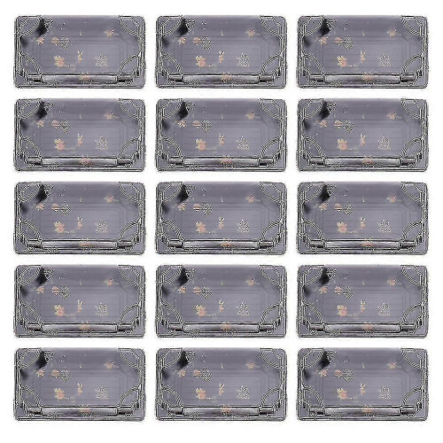 (As show, One size) 25pcs Disposable Sushi Containers Disposable Sushi Box Plastic Packing Boxes