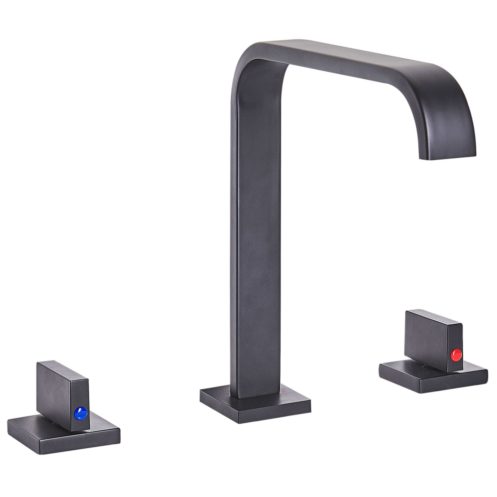 Basin Mixer Tap KAGERA Brass Black