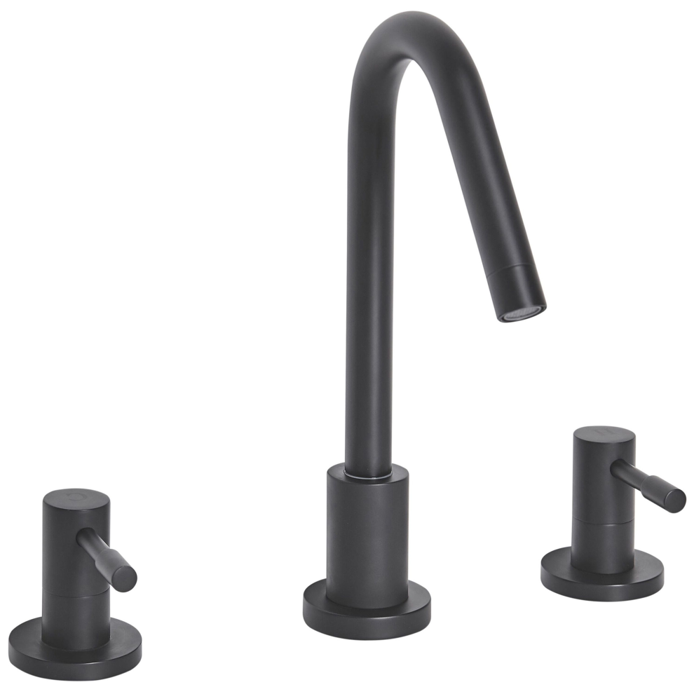 Basin Mixer Tap KALAMBO Brass Black