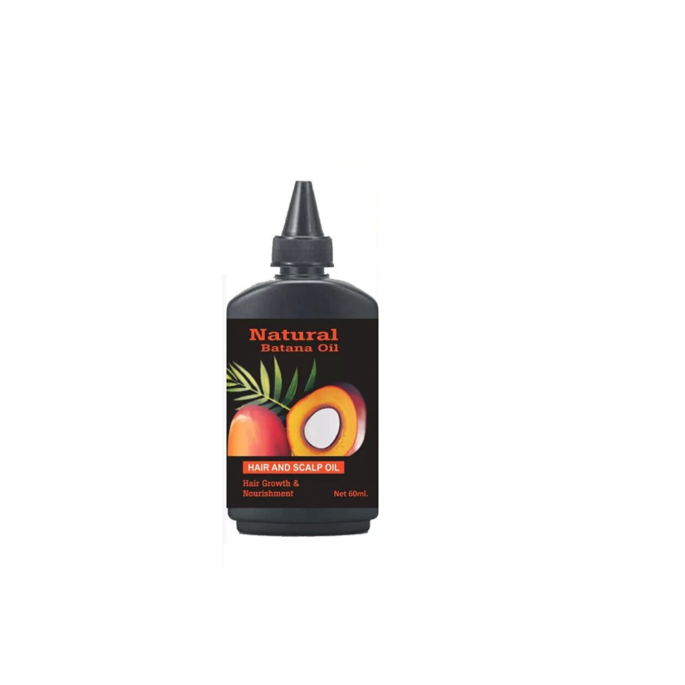 BATANA OIL 60ML Hair Growth 100% Pure & Natural Promotes Hair Wellness
