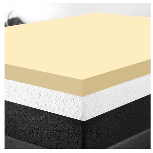 (2" TOPPER) ORTHOPEDIC MEMORY FOAM MATTRESS TOPPER SINGLE BED