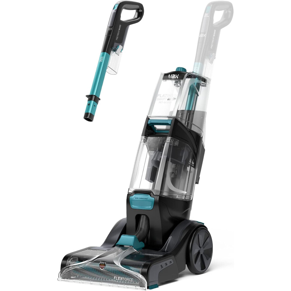 Vax Smartwash Carpet Cleaner with Pet Tool and Pre Treatment Wand