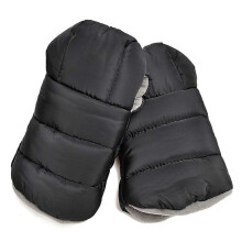 (As show, One size) Winter Warm Stroller Gloves Warmmuffs Waterproof Anti-Freeze Baby Pram Hand Muff