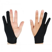 2 pcs Drawing Gloves, Artist Glove for iPad Drawing Tablet, Hand Rejection Digital Art Glove
