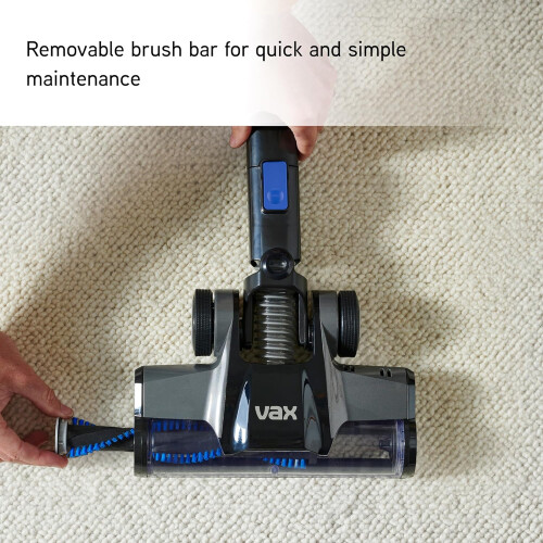 Vax Vax Pace Cordless Stick Vacuum Cleaner with Crevice Tool Grey Blue 2