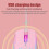 Pink Gaming Mouse, Wireless Mouse Rechargeable Honeycomb Wireless Gaming Mouse 21