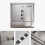 Newspaper Holder Box Letterbox Outside House Rainproof Wall Mounted Mailbox 10