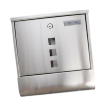 Newspaper Holder Box Letterbox Outside House Rainproof Wall Mounted Mailbox