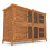 6ft Chartwell 2 Tier Luxury Rabbit Hutch For Keeping Pets Separate 3