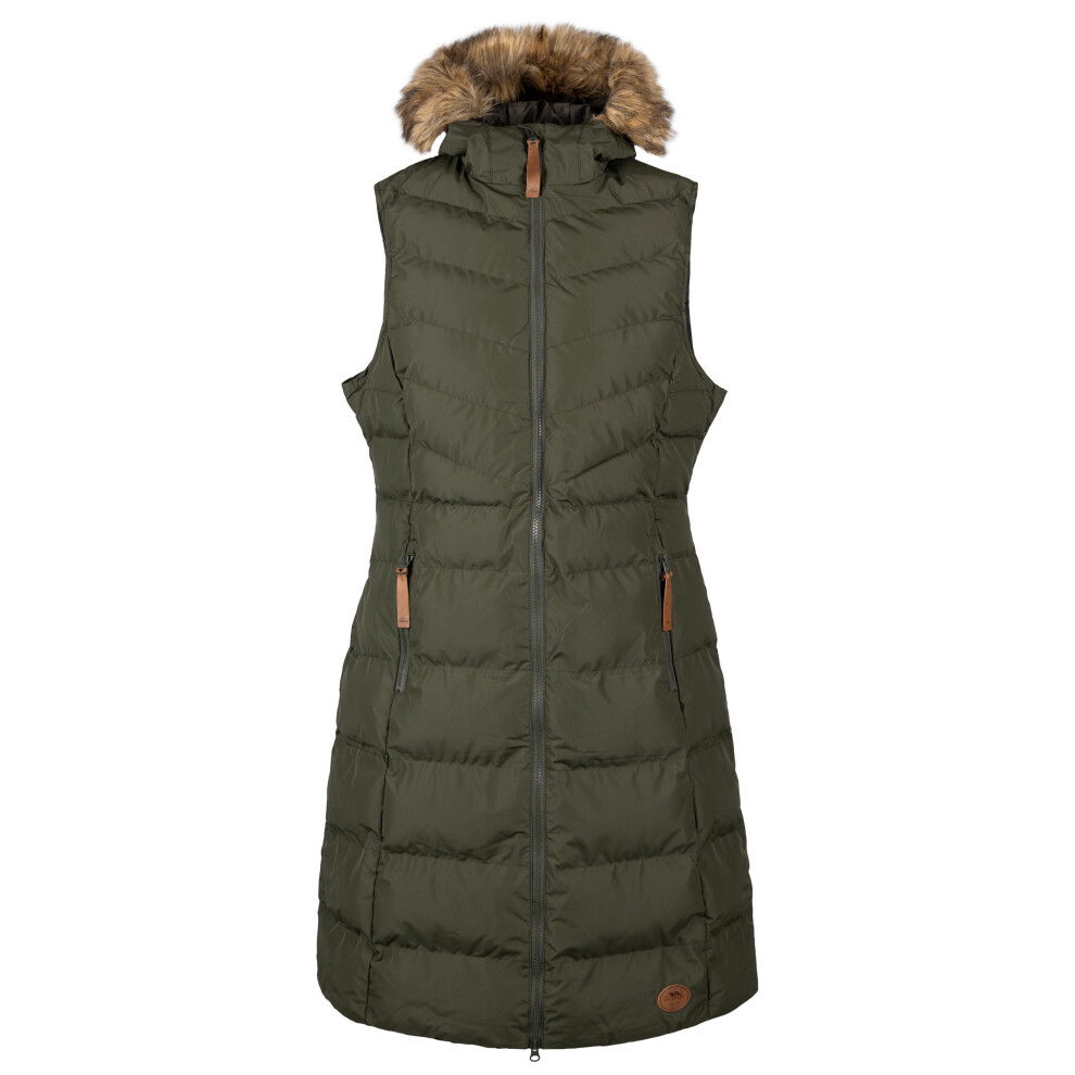 Trespass (10, Dark Vine) Women's Padded Gilets - Audrey Gilet