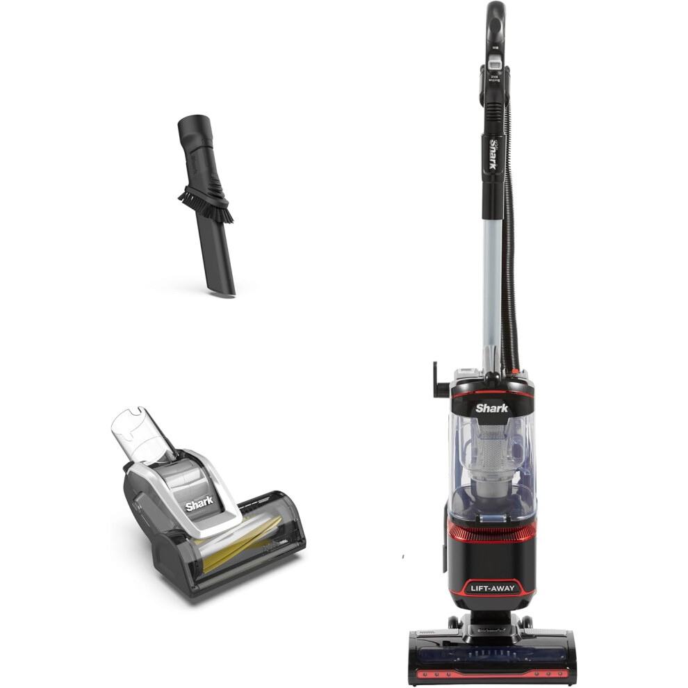 Shark Upright Vacuum Cleaner With Lift Away And Pet Tools Red