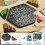 (Chain Triangle Set) Educational Toddler Puzzle Rope Triangular Chess Early Cognitive Growth Learning 1