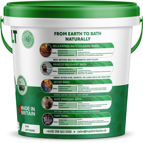 (5kg) Epsom Salt Total De-Stress Magnesium Sulfate 2