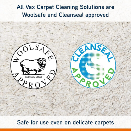 Vax Vax Carpet Cleaner Solution 4L Antibacterial Stain Remover Blue 1