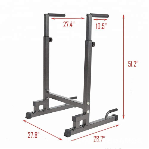 Dip Stand Push Up Station Exercise Tricep Adjustable Pull Up Bars 1