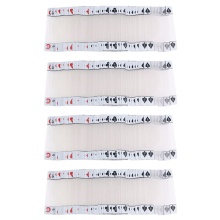 Transparent Plastic Waterproof Novelty Poker Index Playing Cards