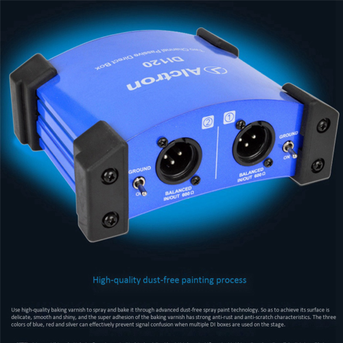 DI120 Two-Way Passive DI Box Impedance Converter Stage Effect 1