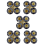 4Pcs Skateboard Wheels 54mm PU 85A for Street Deck Wheel 1
