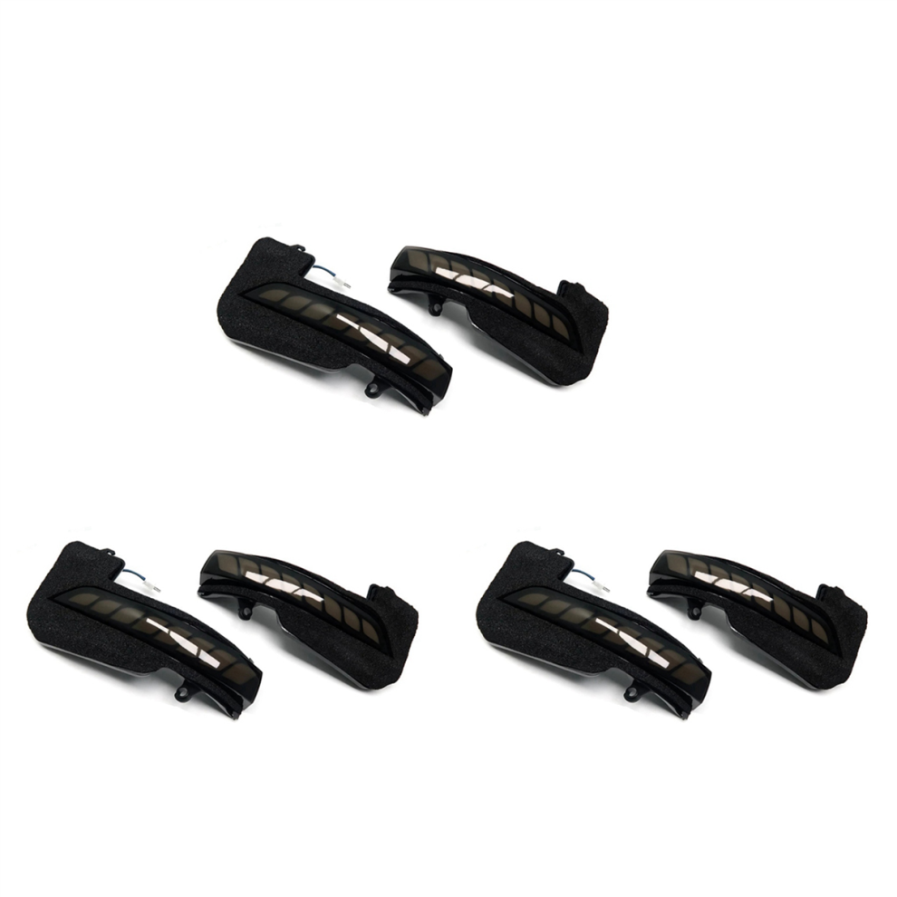 Yellow Led Dynamic Turn Signal Side Rearview Mirror Indicator,