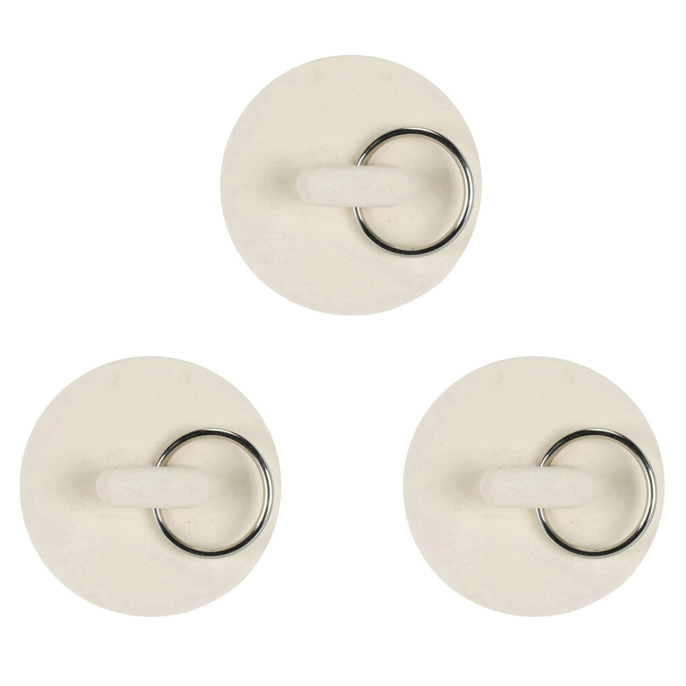 1 1/2in White rubber wash basin bathtub plug sink plug-image-OPC-PHP98BF-NEW