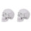 Mini Human Skull Model, 3 Parts Anatomical Skull Model 1