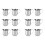 6Pcs Bell Creamers 90Ml/3Oz Mini Creamer Jug 1