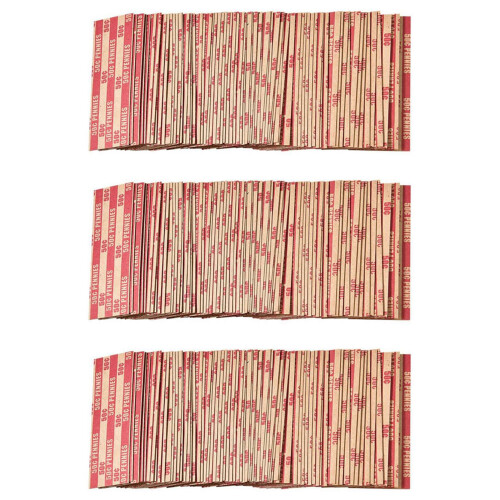 Involucri per monete da un centesimo, involucri piatti per rotoli da un centesimo, 100 pezzi