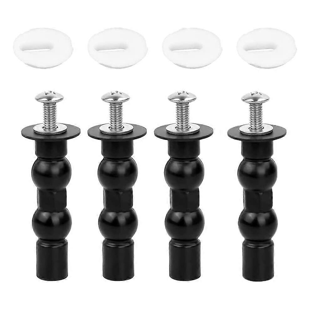 (As Show, One Size) 4 Pieces Universal Toilet Seat Fixing Screws,Toilet Seat Fixing Screws Toilet Seat Hinge Screws Toilet Seat Fixing Screws Toilet S 4704245230562
