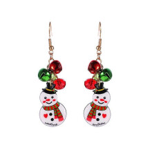 (As show, One size) Christmas Cute Ornament Earrings for Women Teen Girls Hook Stocking Stuffers Hypoallergenic Party Jewelry Gifts for Daughter (Snowman)