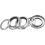 (As show, One size) Electric car bowl set/bicycle front fork bowl set/28.6 eight piece bowl/electroplating head bowl set/accessories 5