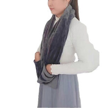(As show, One size) heating scarf heating belt for men and women in winter,B
