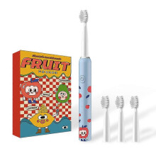 (As show, One size) USB rechargeable ultrasonic toothbrush for kids, IPX7 A waterproof
