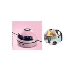 (As show, One size) Cordless electric jump rope device for adults and children, with automatic music counting.pink