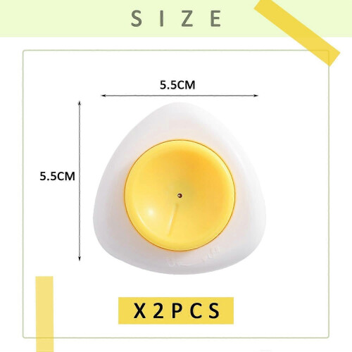 (As show, One size) Set of 2 Egg Beaters, Semi-automatic Kitchen Tool, Chicken Egg Separator 1