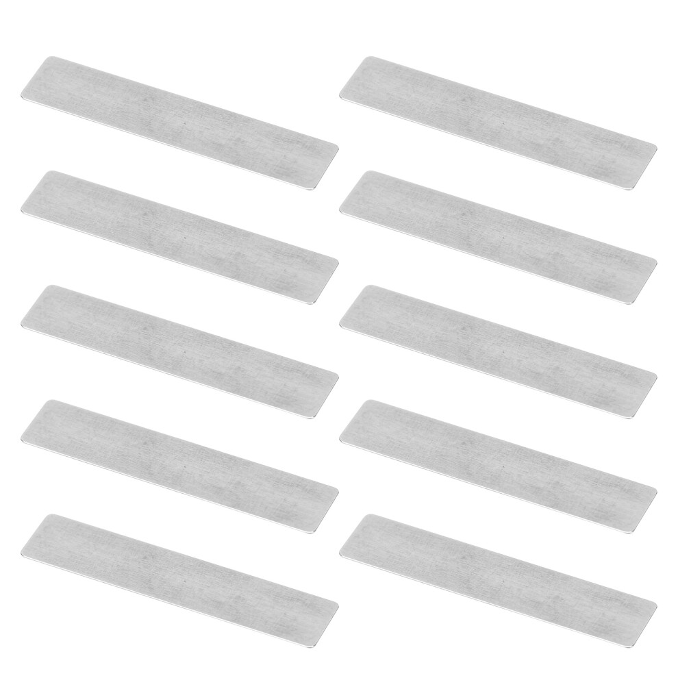 10Pcs Air Compressor Valve Plate Cast Iron Rectangular Pump Accessories For 51Mm Cylinder 5051311720366