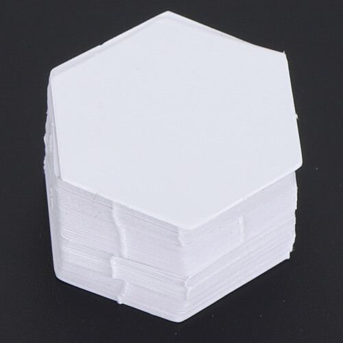 100Pcs PatchWork Template Hex Paper Modelboard Quilting Sewing Craft DIY Stitching Tool(16mm  Hex ) 2