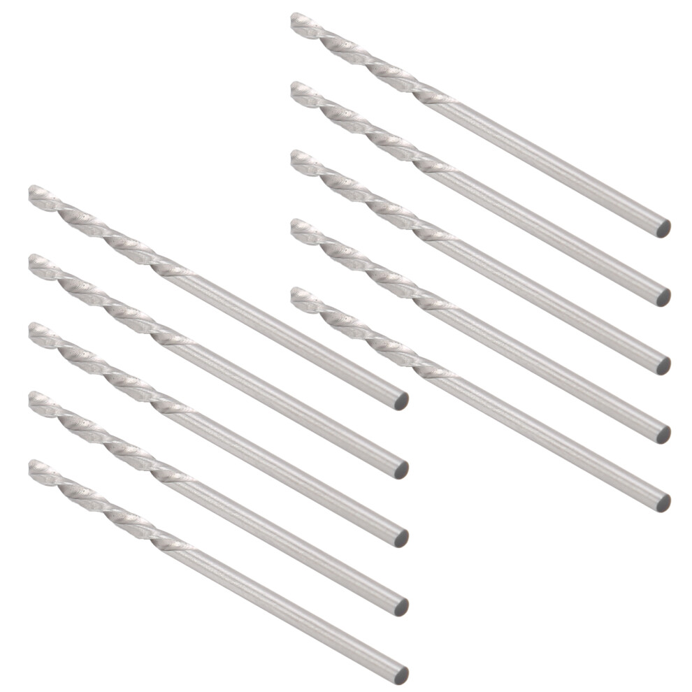10Pcs Twist Drill Bit Small Straight Shank Pearl Drilling Machine Tools Hardware 1.75Mm 4391311721132