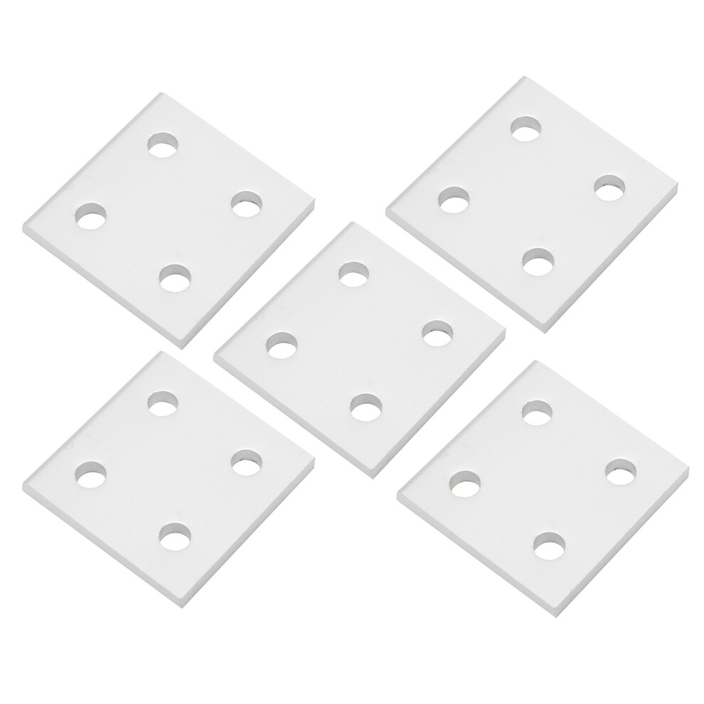 5Pcs 4ÂHole Vertical Connecting Plate For Aluminium Extrusion Profile Joining Board2040 9321311721219