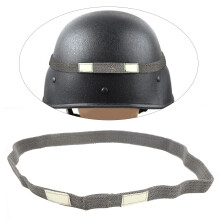 Graues reflektierendes Nylon-Helm-Gummiband für M1/M35/M88/MICH, 1,5 cm breit