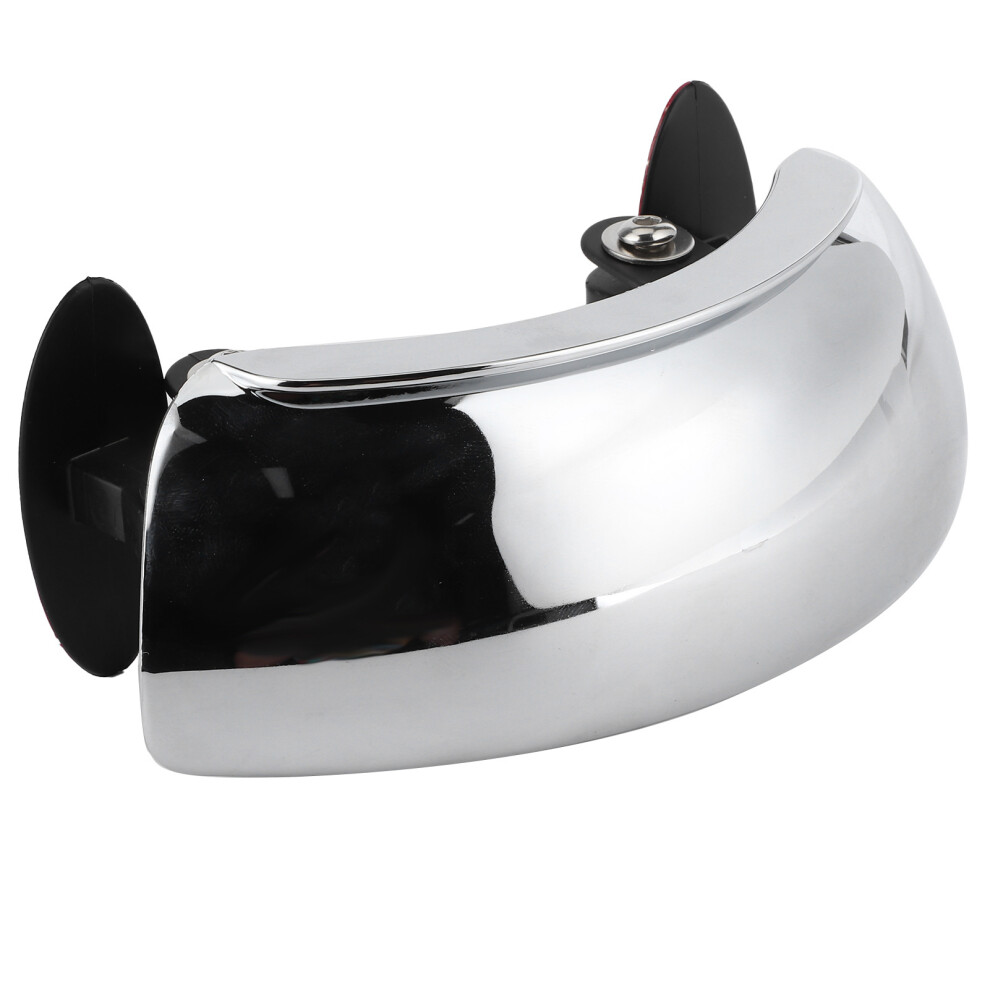 Motorcycle Rearview Mirror 180 Degree Wide Angle Adjustable Wind Screen Mount Blind Spot Eliminating 9391311721632
