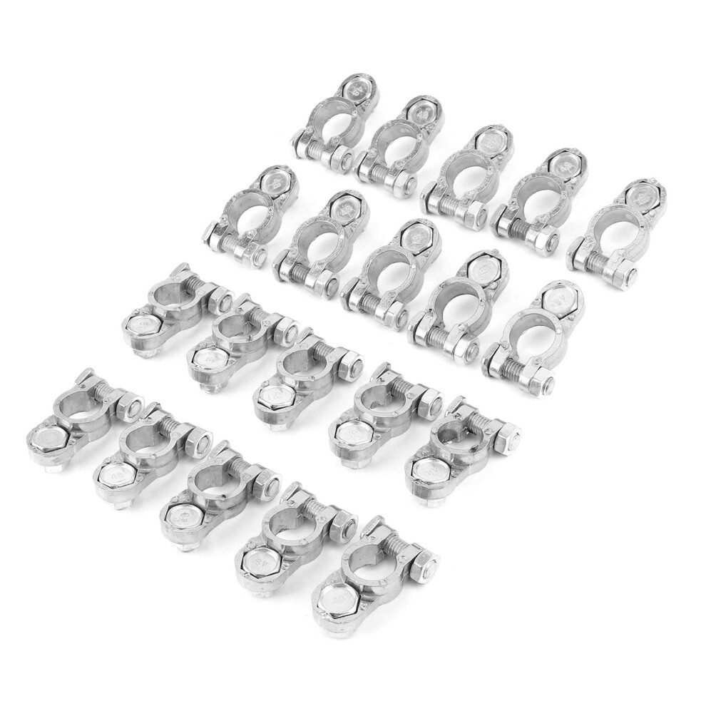 Car Battery Terminal Set Connector Clamp 12V Positive Negative For Caravan Van Motorhome Boat 8461311721589