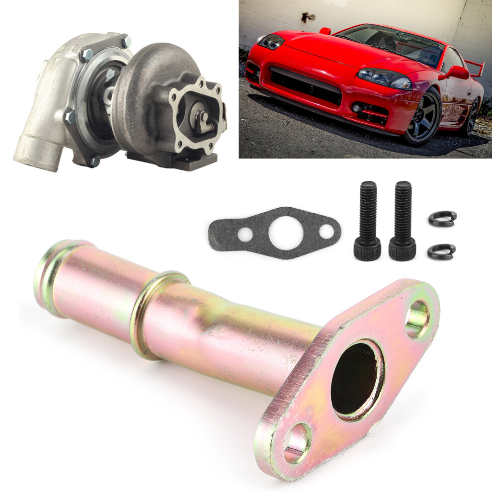 Turbo Oil Drain Return Pipe Kit Stainless Steel Fit For Mitsubishi Td02 Tf035 Td04 Td05 Td06 Kkk K03 8781311721557