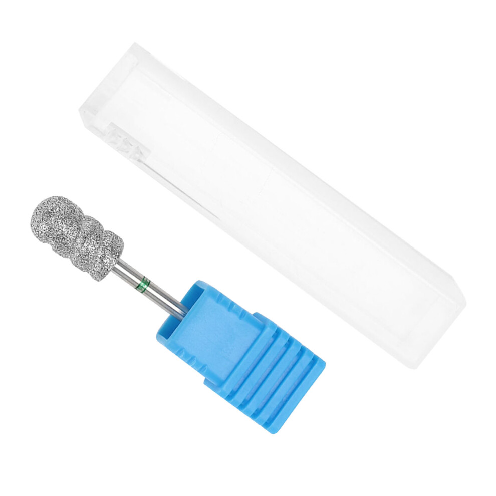 Stainless Steel Foot Nail Drill Bit Pedicure Foot Calluses Sanding Polishing Head (B1)