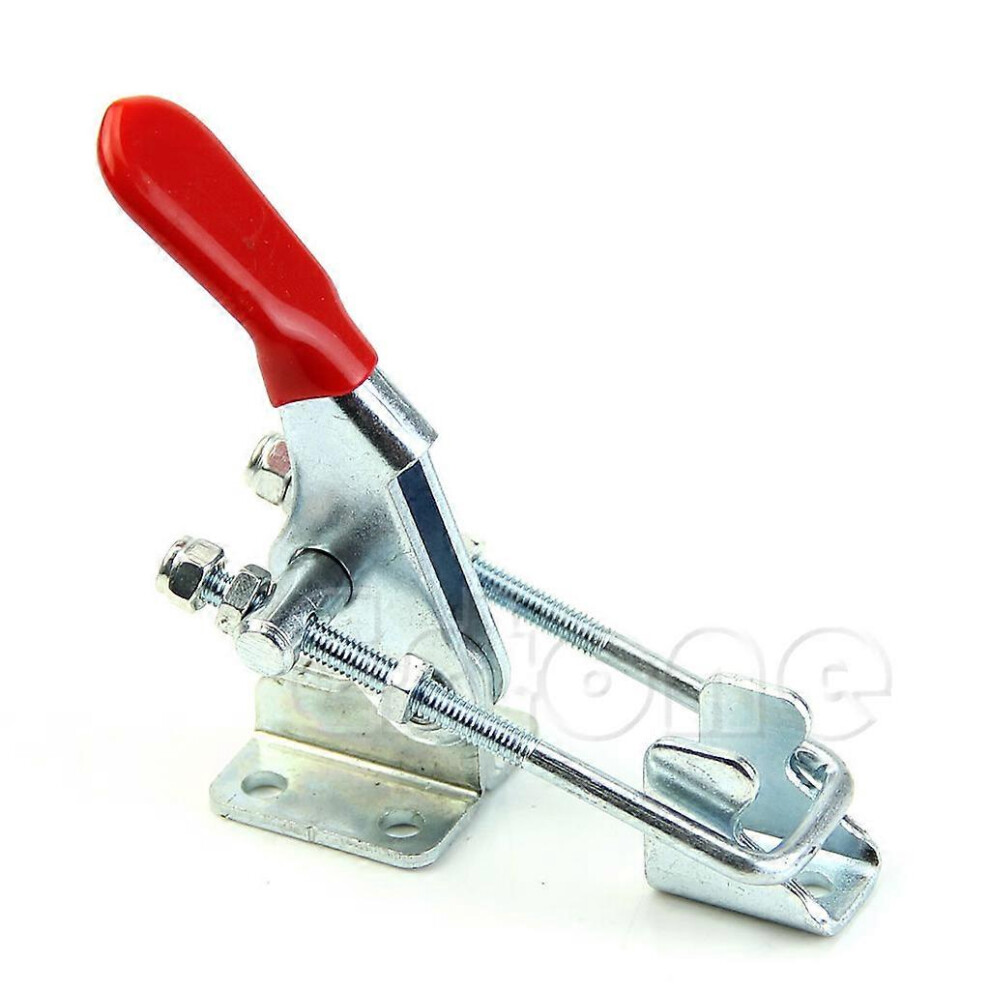 (As Show, One Size) 1Pc Metal Holding Capacity Latch Type Toggle Clamp Hand Tool Gh-40323 5021564552700