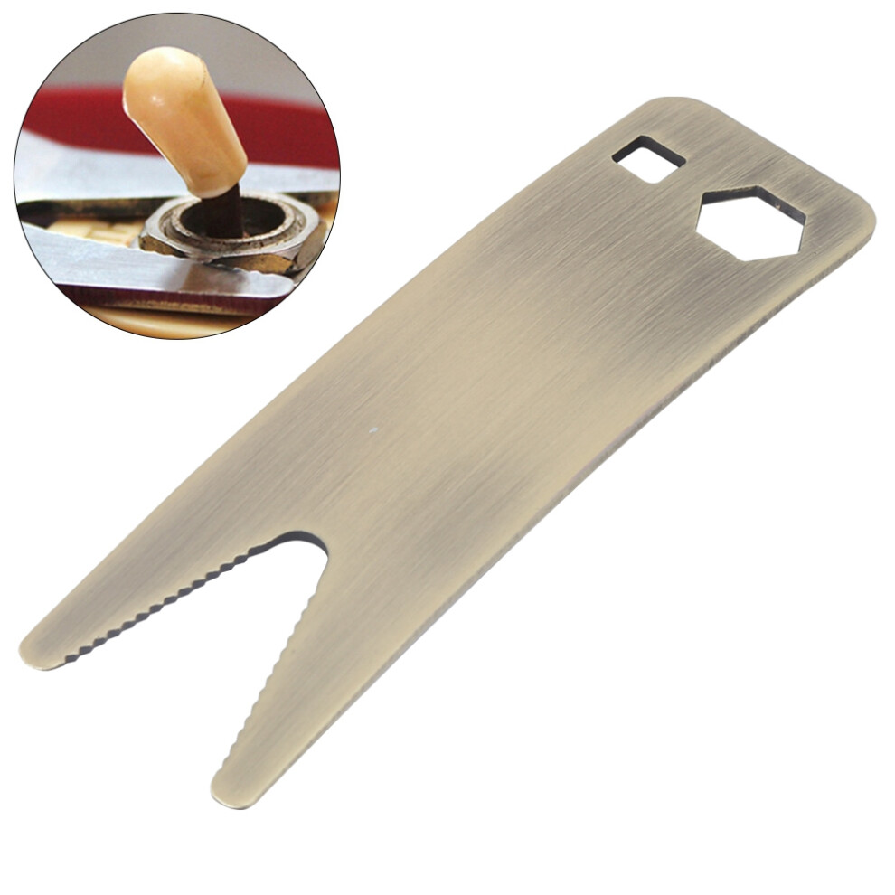 Guitar Wrench Bass Multifunction Spanner Tightening Musical Instrument Accessories 7891311724661